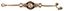Bild von Armband Baum des Lebens Baumwolle geflochten natur, 20x3cm