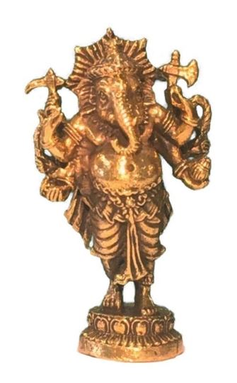 Image sur Ganesha stehend Messing