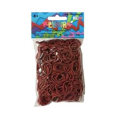 Picture of Rainbow Loom® Gummibänder burgunderbraun opaque