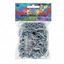 Bild von Rainbow Loom® Silikonbänder metallic silber