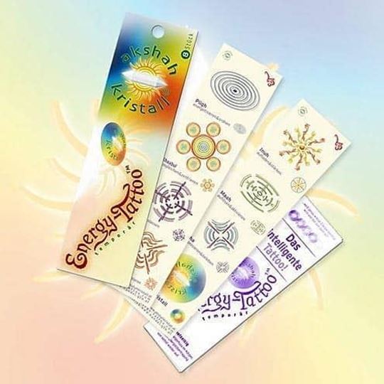 Image sur Energy Tattoo akshah kristall 8er-Set