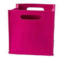 Bild von Felt Basket Small Fuchsia (20x20 cm.), VE-3