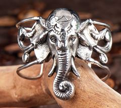 Image de Elefanten Armreif offen