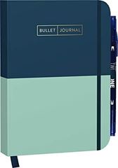 Bild von Bullet Journal Mint Blue 05 mit original Tombow TwinTone Dual-Tip Marker 42