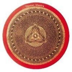 Bild von Magnet Tibet Mantra rund 7,5cm