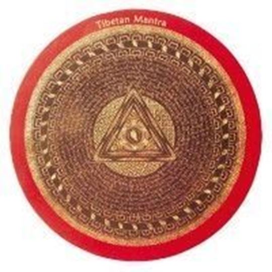 Image sur Magnet Tibet Mantra rund 7,5cm
