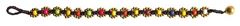 Bild von Armband Flower bunt, Messing Perlen, 20cm