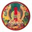 Bild von Mousepad Buddha Amithaba rund 23cm