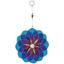 Bild von Suncatcher Mandala Fiberglas blau 25cm