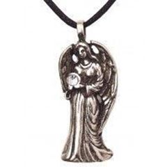 Immagine di Anhänger Angel of Peace Zinn 3cm mit Baumwollband