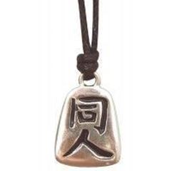 Picture of Anhänger Tung Jen Zinn 3cm mit Baumwollband
