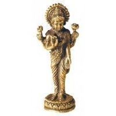 Image de Lakshmi stehend Messing 3cm