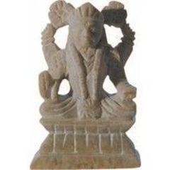 Picture of Lakshmi Statue Speckstein natur 7x9,5 cm