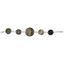 Image de Armband Gravur OM Muschel 3x22cm