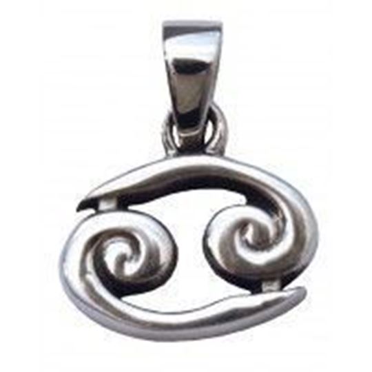 Image sur Anhänger Sternzeichen Krebs Silber 925 3,6g