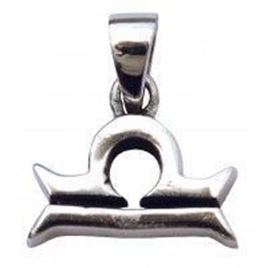 Immagine di Anhänger Sternzeichen Waage Silber 925 3,2g