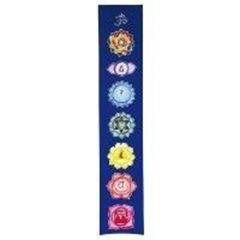 Image de Sarong 7 Chakras Rayon blau 30x180cm