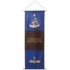 Image de Wandbehang Buddha/Gayathri/Lotus Baumwolle 46x135cm