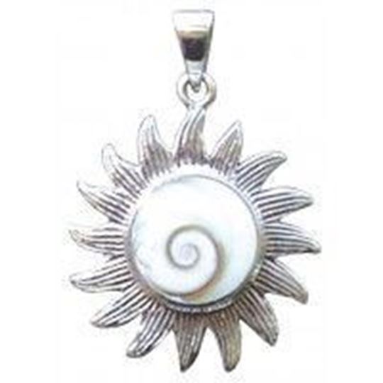 Bild von Anhänger Shivas Auge Sonne 2cm