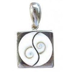 Bild von Anhänger Shivas Auge Yin Yang 2cm
