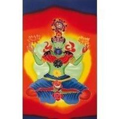 Bild von Sarong Chakra Buddha Rayon 180x120cm-NEUES MODELL-