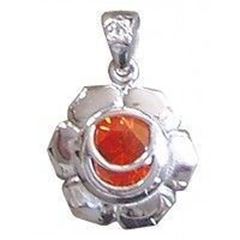 Picture of AnhängerSwadistanam Chakra Zirkon Silber 925 4,8g