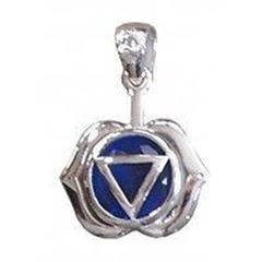 Image de Anhänger Ajna Chakra Zirkon Silber 925 3,7g