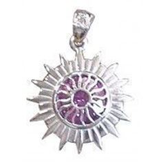 Bild von Anhänger Sahasrara Chakra Zirkon Silber 925 5,2g