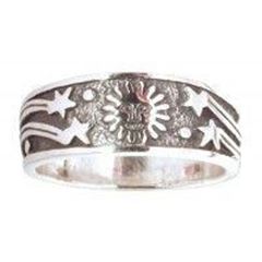 Bild von Ring Sonne Silber 925 5,0g