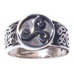 Bild von Ring Keltische Triskele Silber 925 5,0g