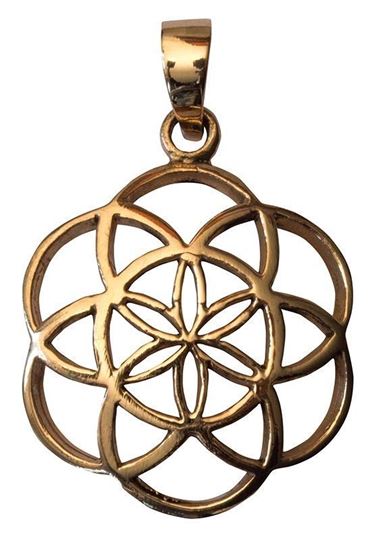 Picture of Anhänger Saat des Lebens Bronze 4,7g 2,5cm