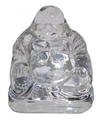 Picture of Lachender Buddha Glas 6,5x8cm