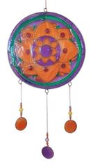 Immagine di Suncatcher Lotus Mandala Resin multicolour 15x35cm