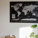 Bild von Miss Wood Poster Map - World - 100 x 70 Phantom