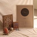 Picture of Miss Wood Woody Zodiac Map - L Taurus - Neptune - White Frame