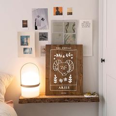 Picture of Miss Wood Astro Wooden sign - Aries