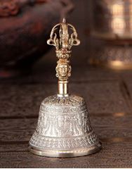 Image de Glocke mit Dorje 14,5cm