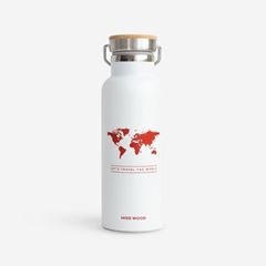 Image de Miss Wood Bottle - World - White (Antartic), 0.5l