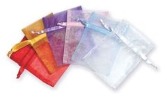 Immagine di Organza Set mittel, 12x16cm, enthält 60 Stück