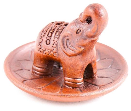 Image sur Räucherhalter Elefant auf Lotusblume