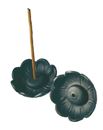 Image sur Lotushalter aus Ton, schwarz