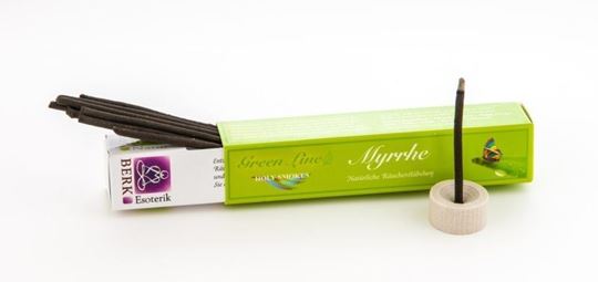 Image sur Myrrhe Räucherstäbchen - Green Line 10 g