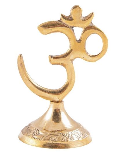 Image sur Om Zeichen aus Messing