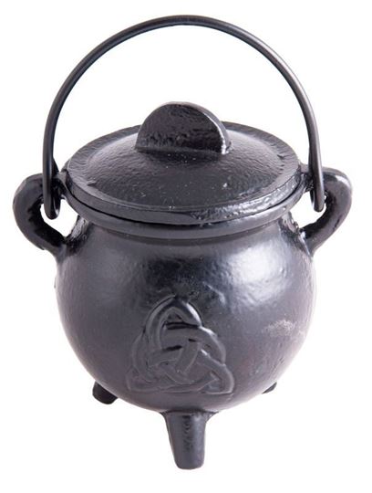 Immagine di Räuchergefäss Hexenkesselchen keltischer Knoten Dreiheit