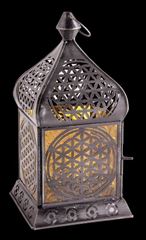 Image de Orientalisches Licht Blume des Lebens mit Gelbglas