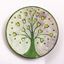 Bild von Lebensbaum Herzchen, grün - Räucherstäbchenhalter aus Speckstein