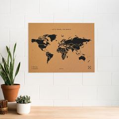 Picture of Woody Map XL - Black