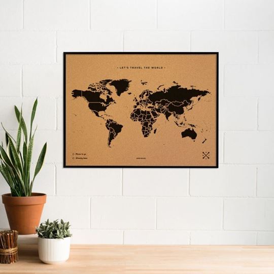 Bild von Woody Map XL - Black - Black Frame