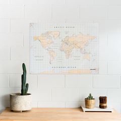 Image de Woody Map - Watercolor - XL - Vintage