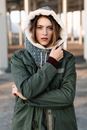 Bild von Miss Wood Hoody Gris - COAL